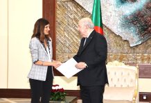 Algérie-France – Le président Tebboune reçoit Alice Rufo