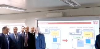 Usine Fiat de Tafraoui – Le raccordement à l’eau et l’aménagement extérieur bientôt réglés