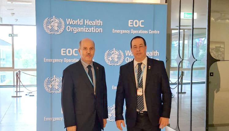 06 - Saihi s'entretient avec son homologue cubain à Genève