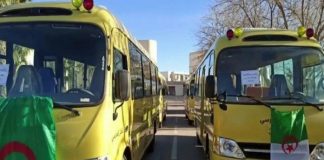 Blida – Distribution de 40 bus de ramassage scolaire