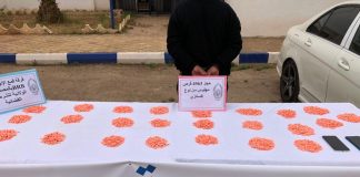 8èmesûreté urbaine – Arrestation du dealer à la moto du centre ville et saisie de 4963 comprimés d’ecsta