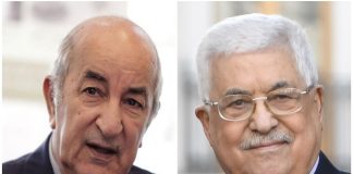 Election de l’Algérie au Conseil de sécurité – Le Président palestinien Mahmoud Abbas félicite le Président de la République