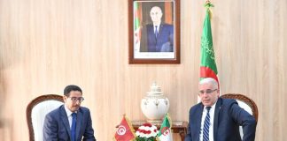 Le président de l’APN reçoit l’ambassadeur de Tunisie en Algérie