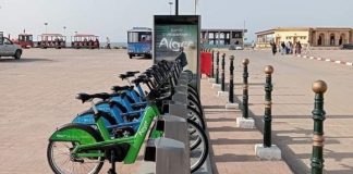 Les Sablettes d’Alger – La première station de vélos en libre-service séduit les promeneurs