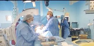 Une première nationale a eu lieu à l’EHU – Lancement de la technique du « jetstream » dans le traitement des lésions artérielles occlusives