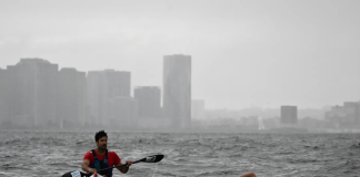 USA – Un Britannique a nagé 500 km dans un fleuve de New York pour alerter sur la pollution des eaux