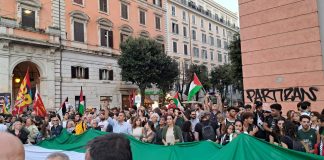 Italie – Manifestation à Rome contre l’agression sioniste à Ghaza
