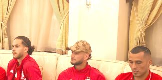 FOOT/MATCH AMICAL (EGYPTE-ALGERIE) – Arrivée de la sélection algérienne à Al Aïn