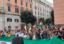 Italie – Un sit-in à Rome contre le génocide sioniste à Ghaza