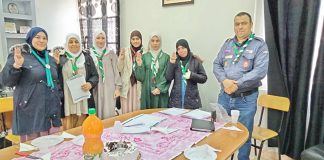 Scouts musulmans algériens – Installation de quatre groupes de guides femmes à Oran