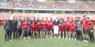 Football – Petkovic se rend à l’entrainement du MC Oran