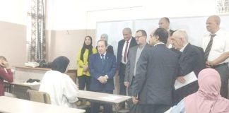 Ministère de l’Education – Début de l’examen de l’attestation de niveau des apprenants à distance pour les cycles moyen et secondaire