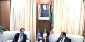 Energie et mines – Arkab examine avec le Directeur de l’ONUDI les voies et moyens de renforcer les relations de coopération