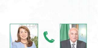 Ministère des Affaires étrangères – Attaf reçoit un appel téléphonique de la Directrice exécutive de l’ONUDC