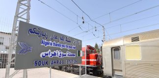 Ministère des Transports – Zahana donne le coup d’envoi de la remise en service de la ligne ferroviaire de transport de voyageurs Algérie-Tunisie