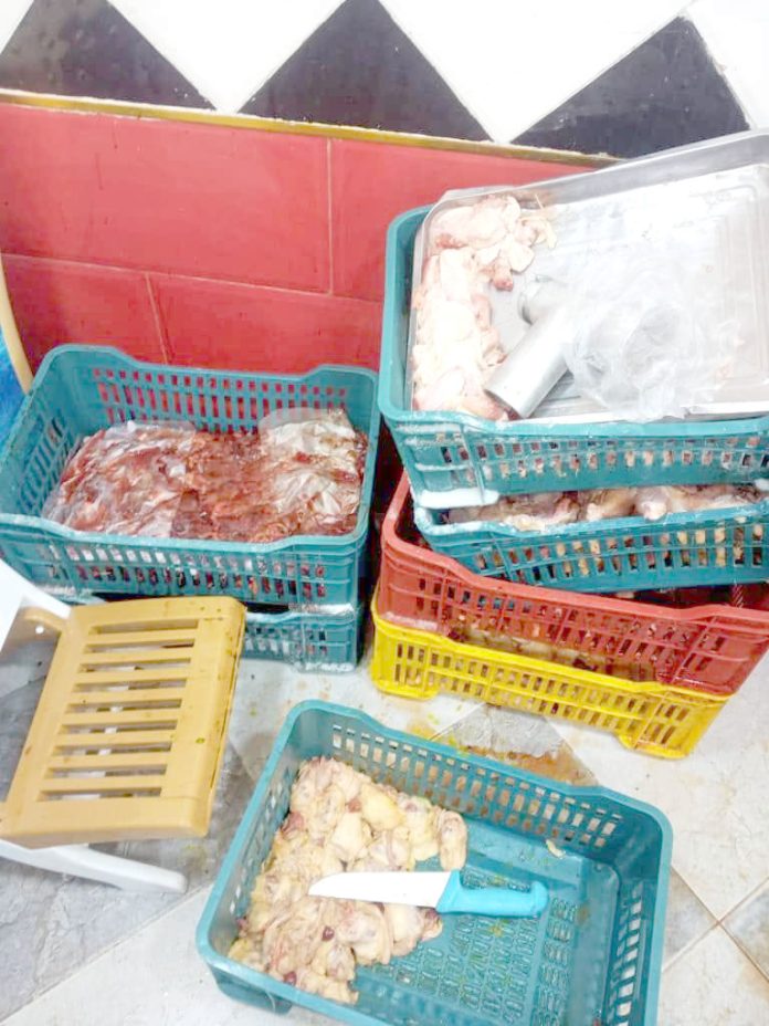 08 - Saisie de 108,55 kg de viande blanche impropre à la consommation