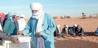 Tindouf – Départ du premier bureau de vote itinérant vers les zones d’El-Kehal et Chenachène
