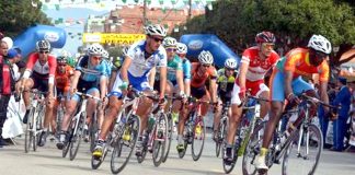 GRAND PRIX CYCLISTE JEUNES CATEGORIES DE LA VILLE DE BEN BADIS A SIDI BEL ABBES – Illustration des cyclistes de Khemis Miliana et de Hamam Bouhadjar
