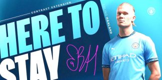 MANCHESTER CITY – Haaland renouvelle jusqu’en 2034, c’est l’un des meilleurs contrats de l’histoire