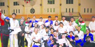 Championnat national des écoles du sport du bâton – Début de la compétition à Mascara