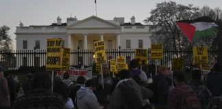 Etats-Unis: Marche massive devant la maison blanche à Washington pour dénoncer la reprise de l’agression sioniste à Ghaza