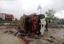 Khenchela: Un officier de la Protection civile perd la vie dans un accident, trois agents blessés