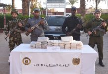 MDN: Saisie de 41 kg de cocaïne à Adrar