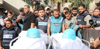 Agression sioniste contre Ghaza: 212 journalistes tombent en martyrs depuis le 7 octobre 2023