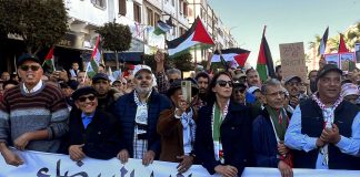 Maroc: Imposantes manifestations à Tanger et Casablanca contre l’accostage de navires d’armes à destination de l’entité sioniste