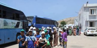 Colonies de vacances 2025 – Oran accueille les premiers enfants venus de Saïda et Tindouf
