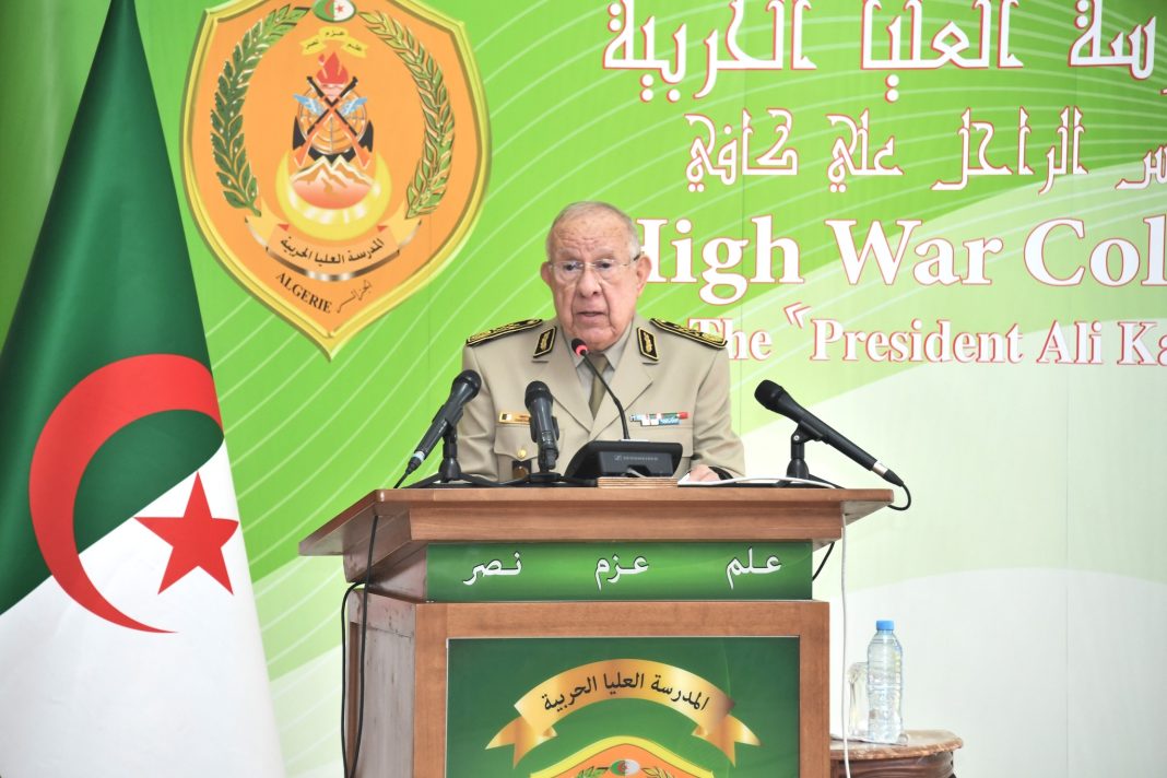 07 - Le Général d’Armée Saïd Chanegriha préside la cérémonie de sortie des promotions à l’École supérieure de Guerre