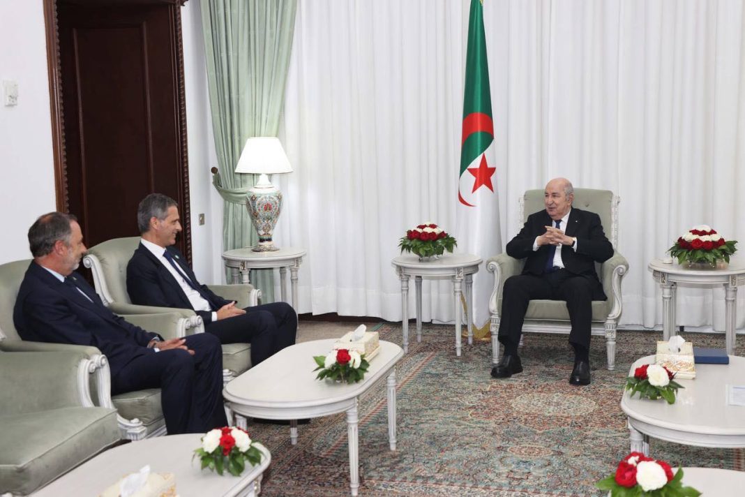 07 - Le président Tebboune reçoit le PDG du groupe CMA CGM