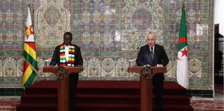 Visite officielle du président zimbabwéen – Alger et Harare réaffirment leur volonté de renforcer leur partenariat stratégique