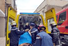 Protection civile – Chute mortelle d’une femme du 3ᵉ étage à haï Zitoune