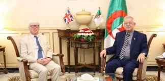 Algérie–Royaume-Uni – Azouz Nasri reçoit l’ambassadeur britannique à Alger