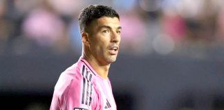 LEAGUES CUP – Suarez suspendu six matchs après son crachat