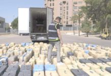 Espagne – Saisie de 20 tonnes de cannabis dissimulées dans des camions en provenance du Maroc
