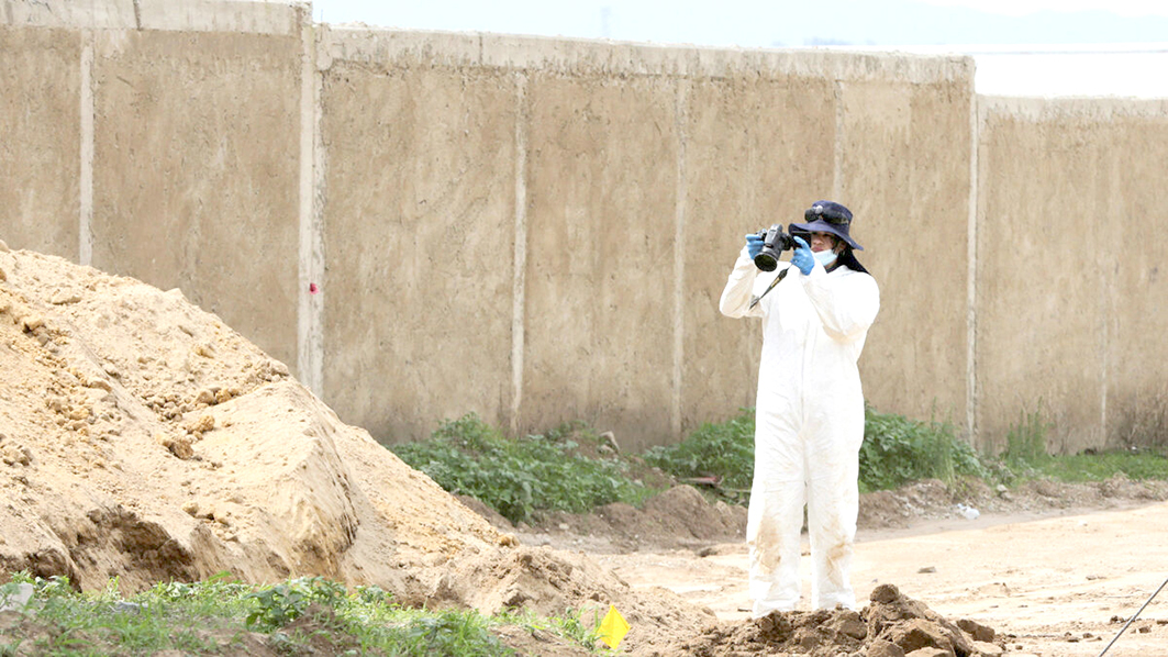 Authorities excavate mass grave found in Zapopan, Mexico