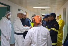 Sécurité hospitalière – L’EHU forme ses équipes à la gestion des incendies en milieu sensible