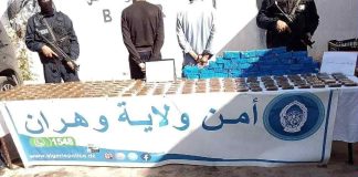 Sûreté de wilaya d’Oran – Près de 19 kg de cannabis saisis et deux trafiquants écroués