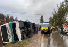 Mostaganem – Dix-sept blessés dans le renversement d’un bus à Aïn Nouïssi
