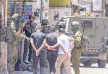 Cisjordanie occupée – 50 Palestiniens arrêtés par les forces d’occupation en 24 heures