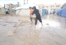 Ghaza – La pluie rend la situation “encore plus désespérée”