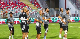 FOOT / CAN 2025 – Première séance d’entraînement des Verts à Djeddah
