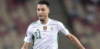 ÉQUIPE NATIONALE – Bensebaini forfait pour les matchs face au Zimbabwe et à l’Arabie Saoudite