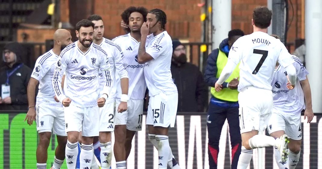 13-PREMIER LEAGUE Manchester United s’impose contre Crystal Palace et remonte à la 6e place