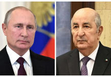 1er novembre – Le président reçoit les vœux d’Erdogan et de Poutine