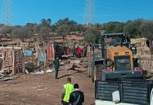 Campagne renforcée contre l’urbanisation illégale – Des kiosques démantelés à Hassi Ben Okba