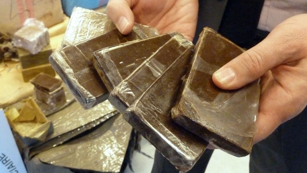 05 - 50 kg de résine de cannabis et 04 arrestations lors d’une opération antidrogue_