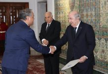 Diplomatie – Le président de la République reçoit les lettres de créance de 5 ambassadeurs